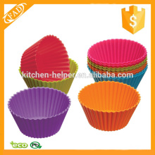 Varying Colors Reusable Silicone Muffin Cups